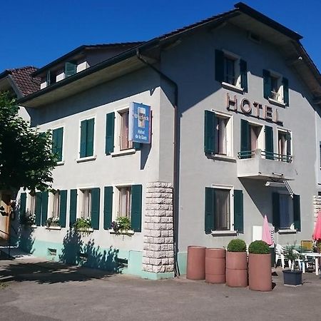 Hotel De La Gare, Vendlincourt Bagian luar foto